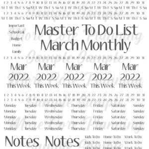 March Overview